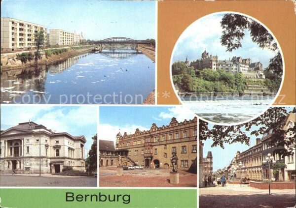 Bernburg Saale Saalepartie Schloss Carl Maria von Webe