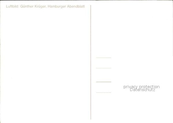 Hamburg Luftbild Günther Krüger Hamburger Abend – Bild 2