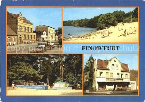 Finowfurt Postamt Badestelle Üdersee Campingplatz