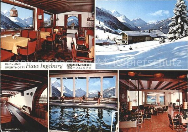 Oberjoch Kur und Sporthotel Haus Ingeborg Kebelb