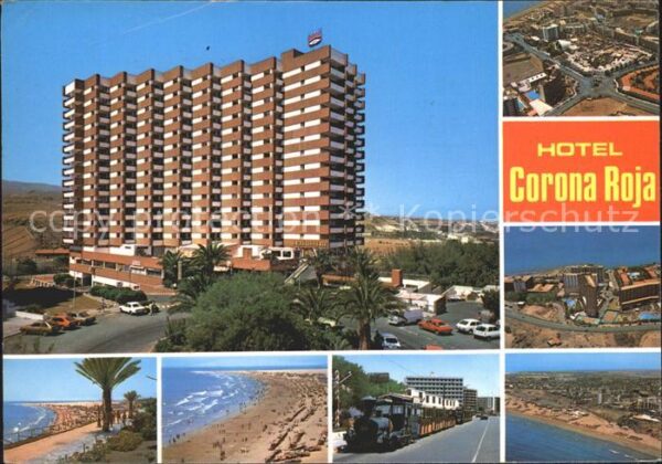 Playa del Ingles Hotel Corona Roja Strand Mini Tren