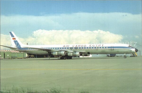 Flugzeuge Zivil Air Cargo Egypte DC-8-61 F N8960T C/N 4