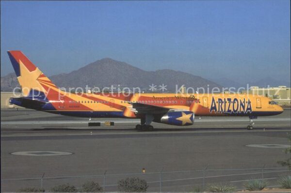 Flugzeuge Zivil America West Arizona Colour Boeing 757-
