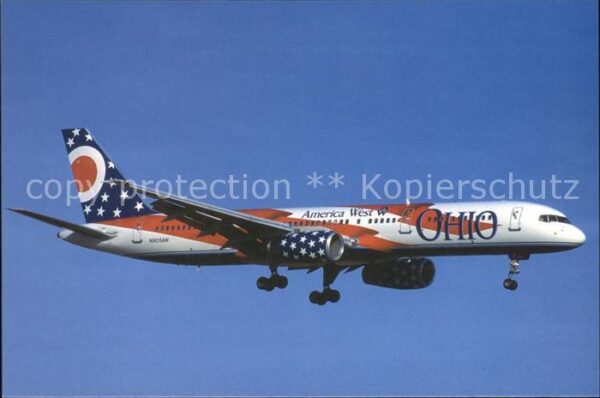 Flugzeuge Zivil America West Ohio Colour Boeing 757-257