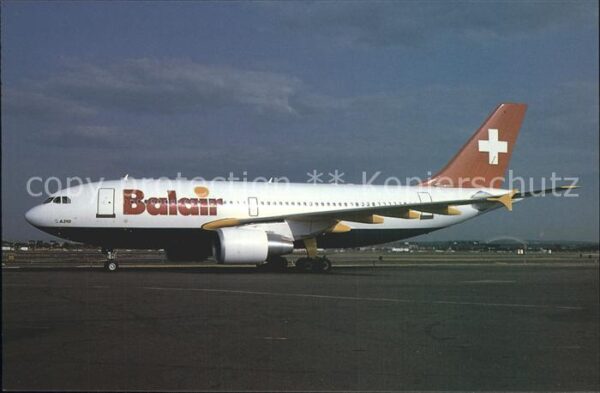 Flugzeuge Zivil Balair Airbus Industrie A310-325 HB-IPL