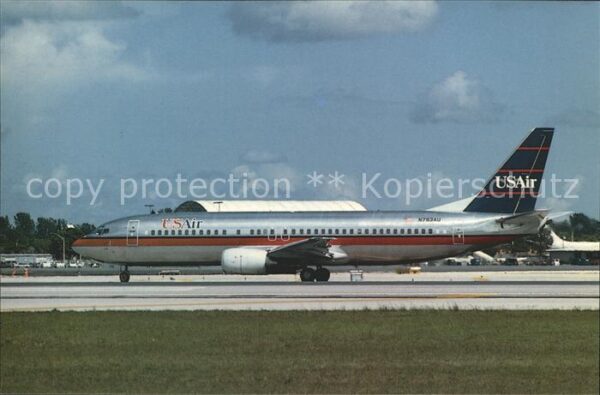 Flugzeuge Zivil US Air Boeing 737-4B7 N783AU c/n 25022