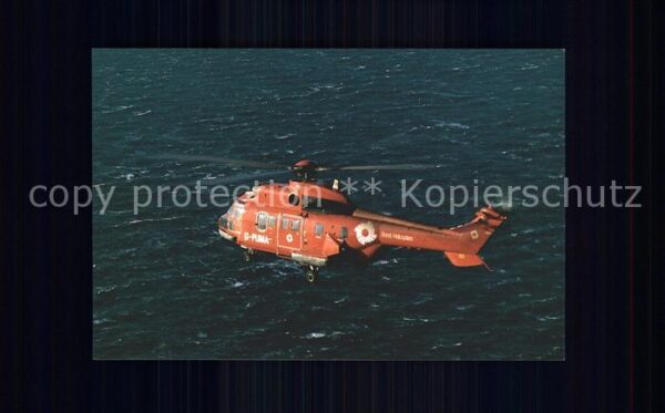 Hubschrauber Helikopter Bond Helicopters Aerospatiale AS332L Su