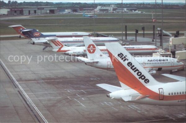 Flugzeuge Zivil Air Europe Birmingham International Air