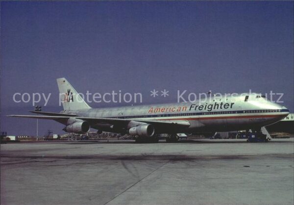 Flugzeuge Zivil American Freighter Boeing 747-123SCD N9