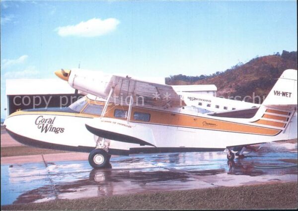 Flugzeuge Zivil Coral Wings Grumman G-44A VH-WET c/n 14