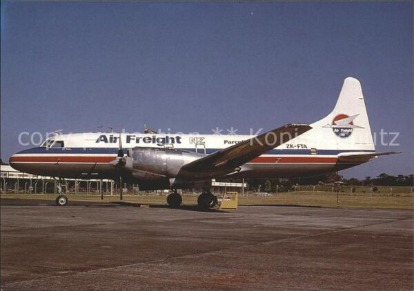 Flugzeuge Zivil Air Freight NZ Convair CV.580 ZK-FTA c/