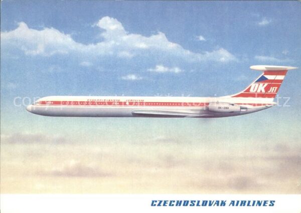 Flugzeuge Zivil CSA Czechoslovak Airlines Ilyushin IL-6