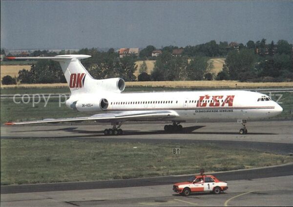 Flugzeuge Zivil Ceskoslovenske Aeroline Tupolev Tu-154M