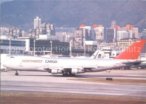 Flugzeuge Zivil Northwest Airlines B-747-251F N617US c/