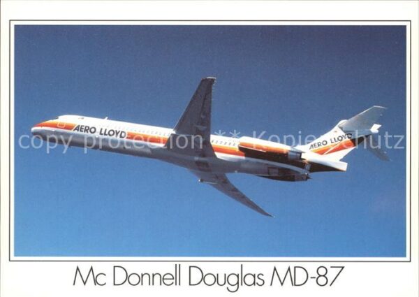 Flugzeuge Zivil McDonnell Douglas MD-87 Aero Lloyd
