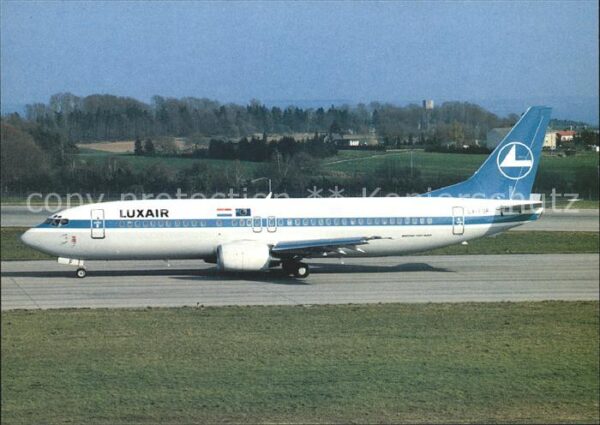 Flugzeuge Zivil Luxair Boeing 737/4C9 LX-LGF
