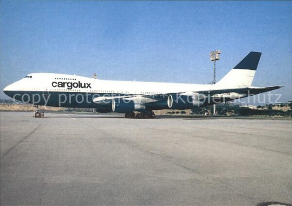 Flugzeuge Zivil Cargolux Boeing 747/2B LX-ZCV