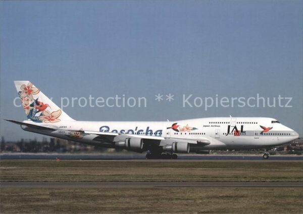 Flugzeuge Zivil Japan Airlines Resocha B-747-346SR JA81