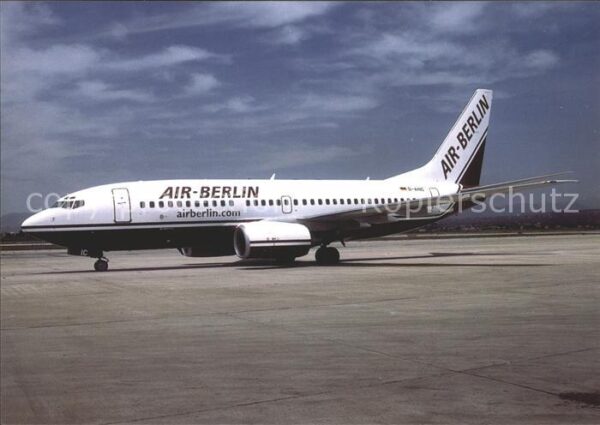 Flugzeuge Zivil Air Berlin B-737-700 D-AHIC