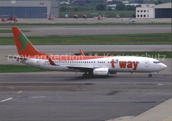 Flugzeuge Zivil T'way Air B-737-8Q8 HL8237 c/n 30654