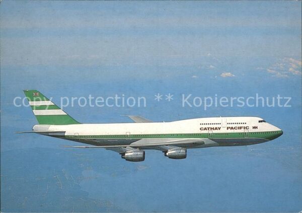 Flugzeuge Zivil Cathay Pacific Boeing 747-367