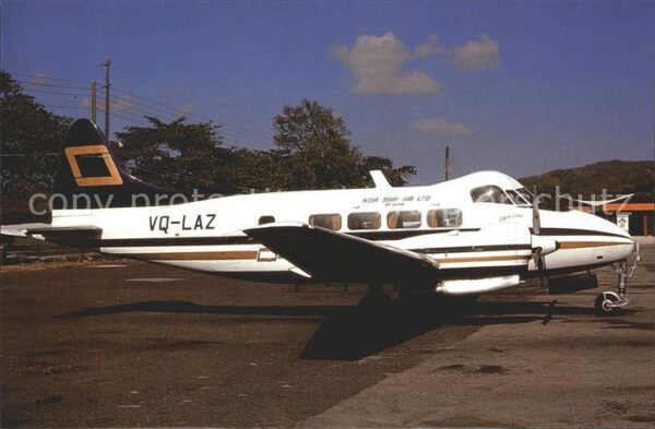 Flugzeuge Zivil Nor Ship Air DH-104 Dove 5 VQ-LAZ cn045