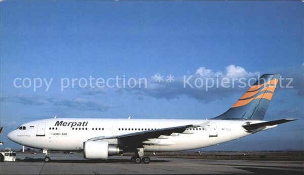 Flugzeuge Zivil Merpati Airbus 310-300 PK-MAW