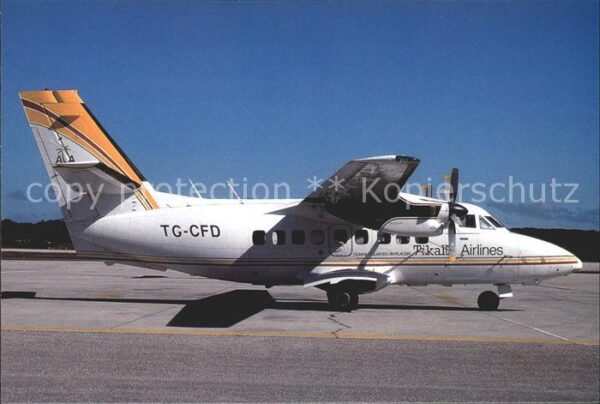 Flugzeuge Zivil Tikal Airlines L410 UVP-E20 TG-CFD c/n