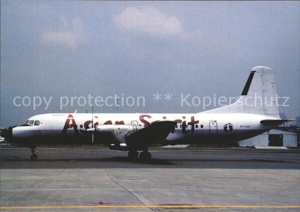 Flugzeuge Zivil Asian Spirit NAMC YS 11A-500 RP-C3212 c