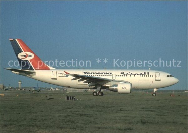 Flugzeuge Zivil Yemenia Airbus A310-325 F-OHPS cn 704