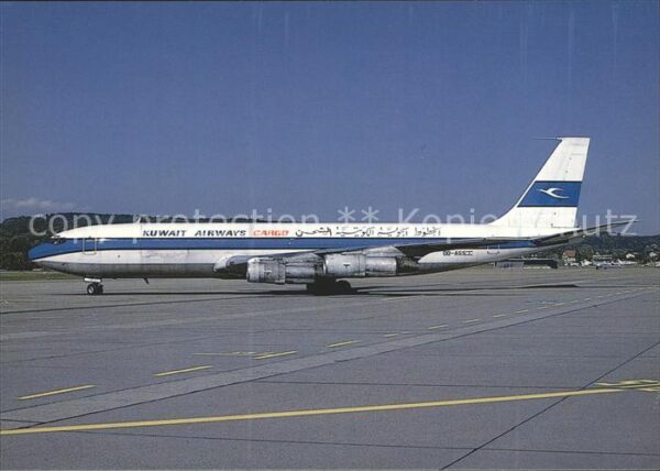 Flugzeuge Zivil Kuwait Airways Cargo Boeing 707-331C OD