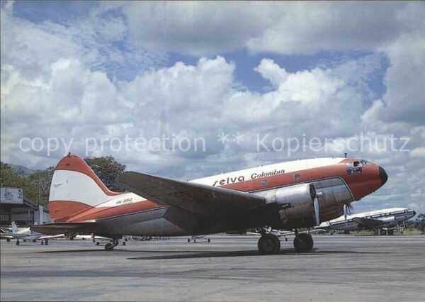 Flugzeuge Zivil Selva Colombia Curtiss C-46 HK-3150 c/n