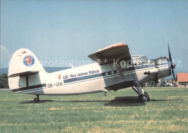 Flugzeuge Zivil LSC Para centrum Pribram PZL Mielec Ant