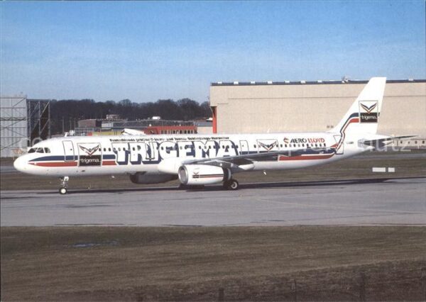 Flugzeuge Zivil Trigema Aero Lloyd Airbus 321-231 d-avz