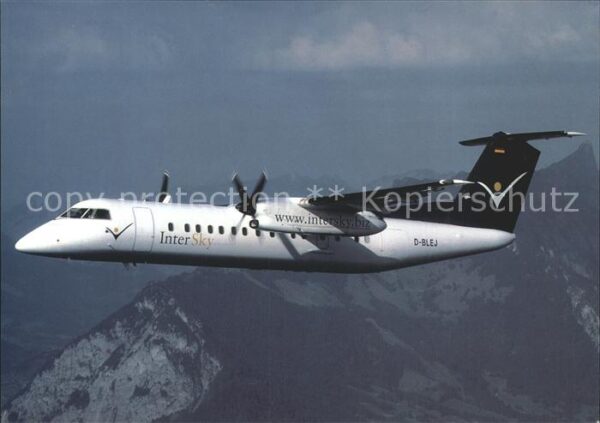Flugzeuge Zivil InterSky Dash DHC-8 D-BLEJ