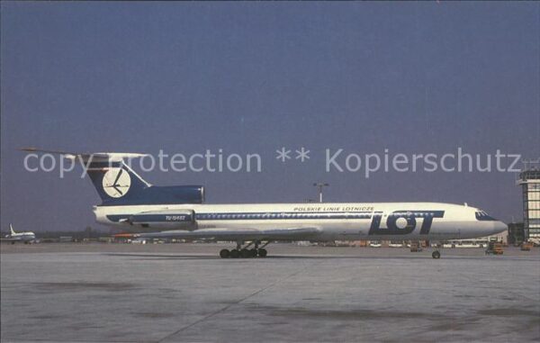 Flugzeuge Zivil LOT Tupolev Tu-154B CCCP-85455