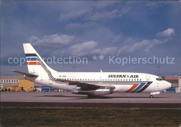Flugzeuge Zivil Sultan Air Boeing B-737-200