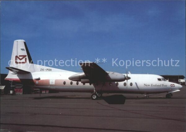 Flugzeuge Zivil New Zealand Post F-27-500 ZK-POH c/n 10