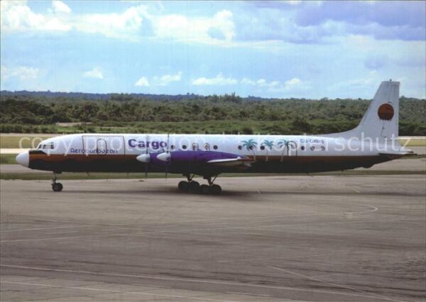 Flugzeuge Zivil Caribbean Air Cargo IL-18 CU-C1515 c/n