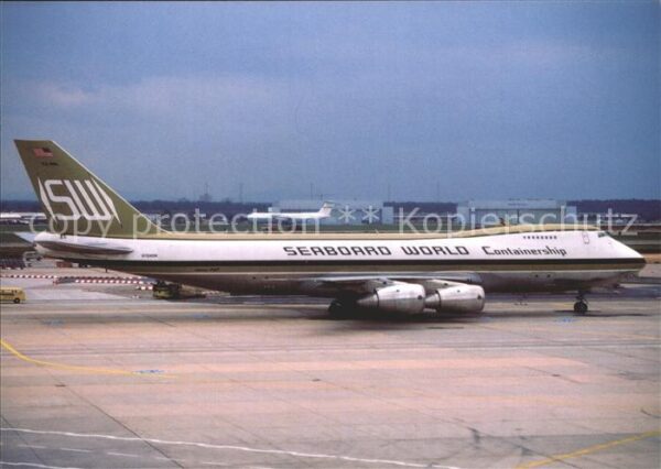 Flugzeuge Zivil Seabord World Boeing 747-245F N704SW c/