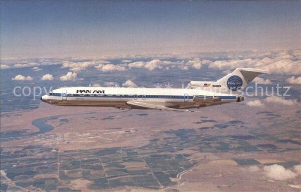 Flugzeuge Zivil Pan American World Ways Boeing 727-221A