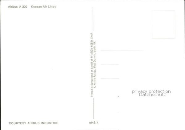 Flugzeuge Zivil Korean Air Lines Airbus A300 – Bild 2