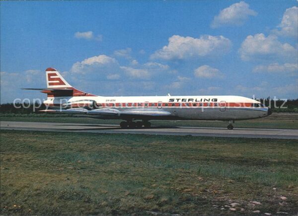 Flugzeuge Zivil Sterling Airways Sud-Aviation SE-210 Ca
