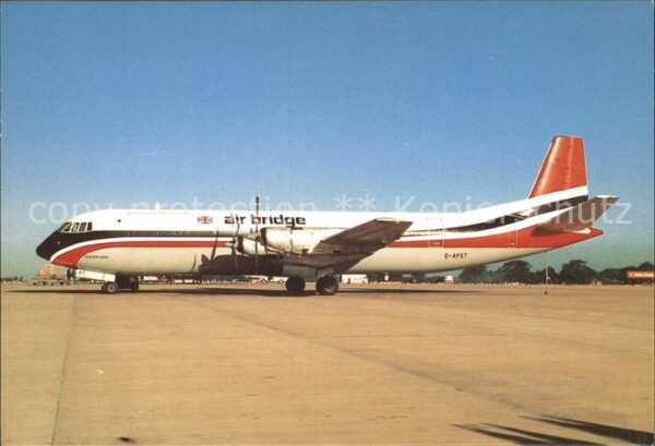 Flugzeuge Zivil Air Bridge Vickers V953C Merchantman G-