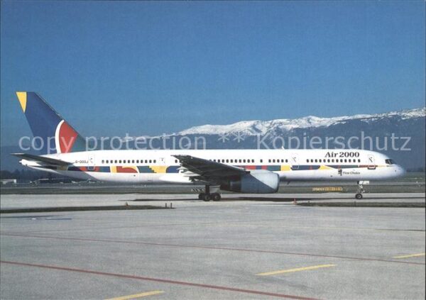 Flugzeuge Zivil Air 2000 Boeing 757-23A G-OOOJ cn 24290