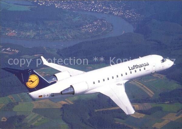 Lufthansa Canadair Jet CL-600