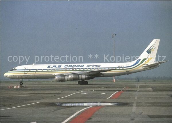 Flugzeuge Zivil EAS Cargo Airlines Douglas DC8-55F 5N-A