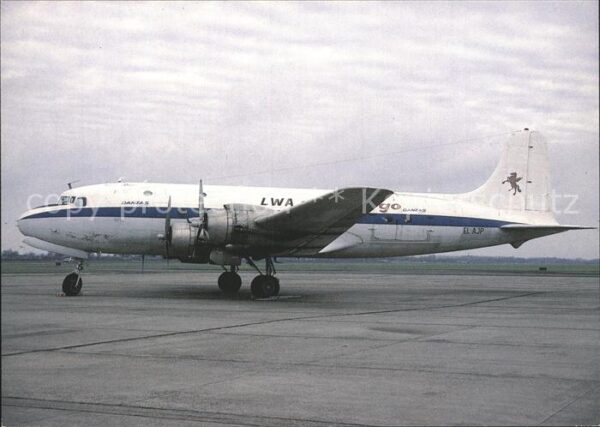 Flugzeuge Zivil LWA Cargo Douglas C54E EL-AJP C/N 27289