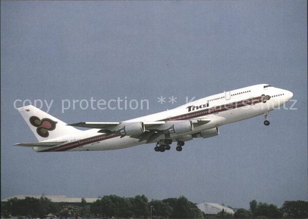Flugzeuge Zivil Thai Airways International Boeing 747-3