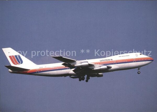 Flugzeuge Zivil United Airlines Boeing 747-222B N152UA